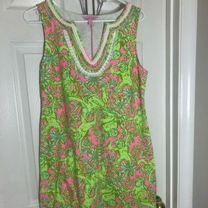 Lilly Pulitzer Harper Shift Dress in “Chimply Chic”